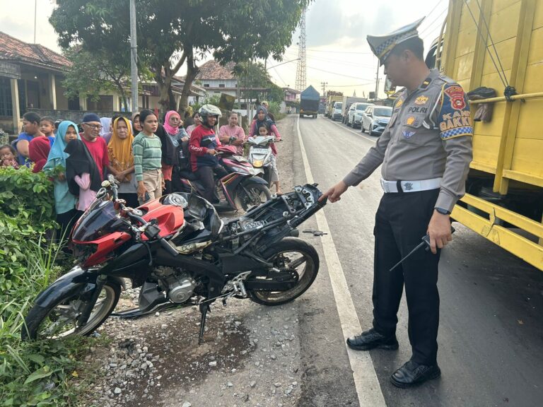 Laka lantas di jalintim Palembang – Betung KM 55, 3 Tewaskan Satu Orang